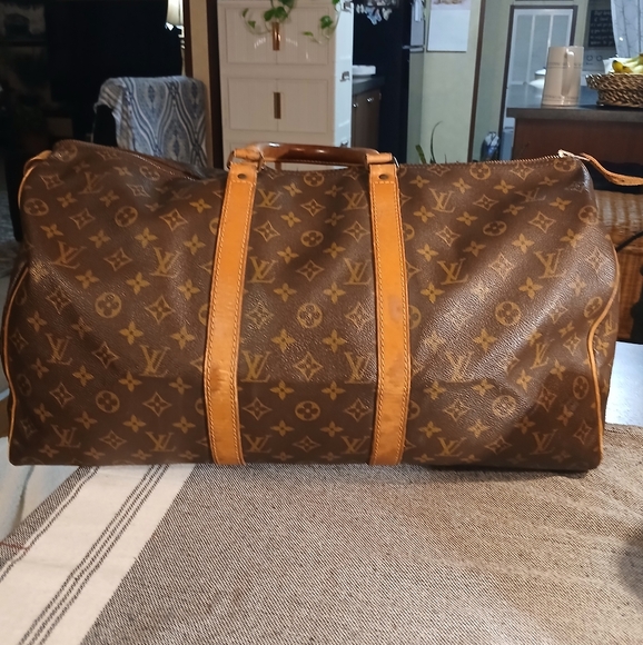 Authentic Louis Vuitton Monogram Keepall 50 M41426 - Picture 1 of 16